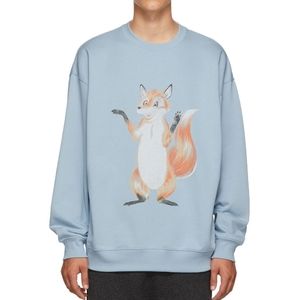 ACNE Studios Blue Fox Sweatshirt M
